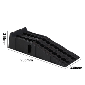 घरेलू कार सेवा में भारी शुल्क प्लास्टिक वाहन लिफ्ट गैर पर्ची सतह पोर्टेबल ऑटो रखरखाव तेल परिवर्तन रैंप सेट - Product Image 5