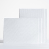 Vente directe usine – Panneau de toile tendue blanc pur pour peinture à l'huile, idéal pour les fournitures artistiques pour enfants (vente en gros)