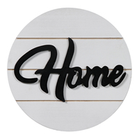 Cintres de porte en bois de ferme signe de maison pour mur de porte d'entrée décor à la maison rustique lettres en bois faites à la main décoration suspendue panneau en bois