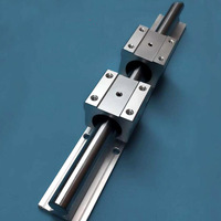 Roulements de bloc de Rail en aluminium à arbre linéaire SBR50UU-2500mm Arbre de mouvement linéaire CNC 50mm