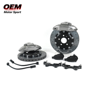 บริการติดตั้งคาลิปเปอร์เบรกสำหรับ Audi Q5 8R Q7 4L Q8 4M คาลิปเปอร์สีเทาแบบสี่ลูกสูบด้านหลัง พร้อมระบบ Mechatronics - Product Image 1