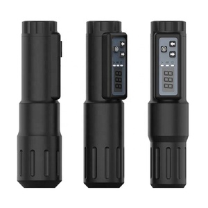 <span class=keywords><strong>LED</strong></span>-Anzeige 2000mAh Batterie Wireless Tattoo <span class=keywords><strong>Pen</strong></span> Maschine mit Ersetzen Griffen - Product Image 1