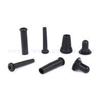 Bouchon conique en caoutchouc silicone personnalisé