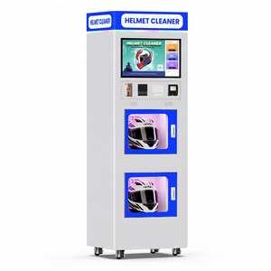 Machine de lavage de casques sans conducteur en libre-service pour la désinfection, la sanitisation et la désodorisation des casques de moto - Product Image 6