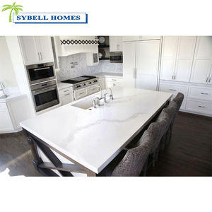 Kunstmatige Quartz Platen Slate Butcher Blok Aanrecht Witte Marmeren Werkbladen - Product Image 4