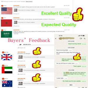 Embalagem com logotipo personalizado, bolsa traseira transparente com zíper, embalagem com logotipo personalizado - Product Image 6