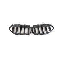Grille de pare-chocs avant en fibre de carbone préimprégnée, grille de type « kidney » en carbone noir 3D CNC Auto Clave pour BMW Série 2 F44 2021+ Gran Coupé