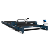 Machine de découpe laser CNC 3 axes pour tubes et tôles de 30 kW avec prise en charge AI/PLT/BMP, écologique, vitesse de coupe de 100 m/min