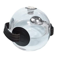 ZJFIT Sac d'entraînement aquatique portable en PVC transparent pour haltères, type Tidal Tank, 10-35KG, Logo personnalisé