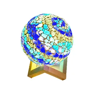 Night Light Arts Home Decor Mosaic Diy Kids Clapping Led Table Lamps Make Your Own Mosaic Night Light Kit DIY Mosaic Lamp