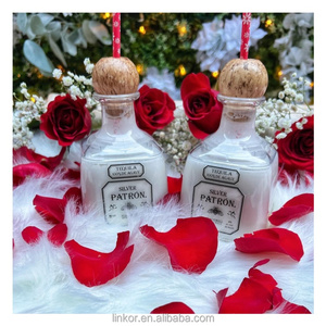 Patron Reusable Clear Unbreakable Plastic <strong>Mini</strong> Liquor <strong>Bottles</strong> 12oz/375ml Customizable Color &amp; Logo Country Style Party Favors - Product Image 2