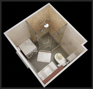 Orico — boitier <span class=keywords><strong>de</strong></span> <span class=keywords><strong>douche</strong></span> rectangulaire pour salle <span class=keywords><strong>de</strong></span> bain, bloc tout-en-un, installation rapide, pré-assemblée, pliable, modèle SMC1616 - Product Image 2