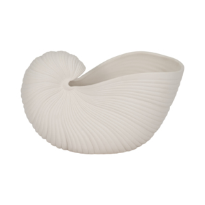 Figura Decorativa Moderna Inspirada en Conchas de Cerámica para el Hogar, Baño, Oficina, Sala de Estar - Product Image 1