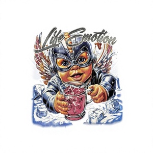 Wholesale Hot <b>Drilling</b> Designer Clothing Short Sleeve High Quality Angel Print Mixed Emotion Hip Hop 100% Cotton T-shirts Men - Product Image 2
