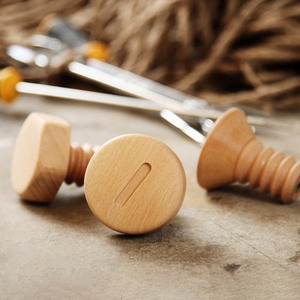 Crochets muraux ronds modernes en bois de hêtre <span class=keywords><strong>pour</strong></span> manteaux, sacs, serviettes – Crochets de rangement minimalistes <span class=keywords><strong>pour</strong></span> entrée, décoration intérieure, vente en gros - Product Image 6