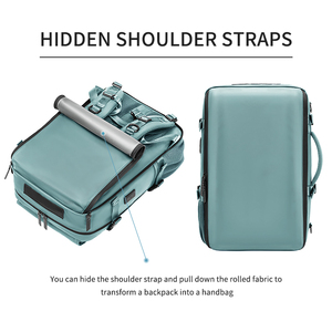 Zaino Impermeabile Premium per Esterni con 3 Modi di Trasporto, Scomparto Indipendente per Scarpe, Alta Capacità, Porta USB, Zaino da Viaggio - Product Image 5