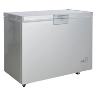 Vente en gros d'usine 288L Porte horizontale simple porte en mousse BD-288Q de réfrigérateur congélateur bon marché