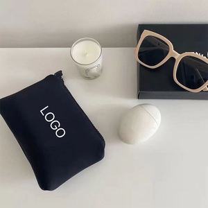 Wholesale Custom Logo Make up Bag Small Black Neoprene Toiletry Cosmetic Pouch Makeup Bags - Product Image 4