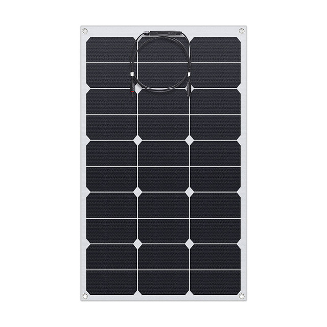 Sunpower Maxeon 6 Solar Cells 100W 160W 18V ETFE Flexible Solar Panel for RV