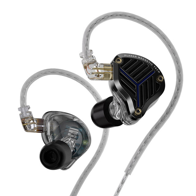 KZ-PRX Planar Diaphragm In-ear Headphones HIFI Fever Monitoring Stage Interchangeable Flat Speaker Earplugs Music Wired Earphone