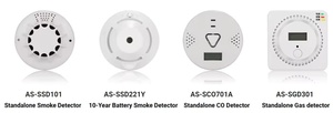 Detector <span class=keywords><strong>de</strong></span> Humo Independiente con Funcionamiento a Batería, Sensor Fotoeléctrico <span class=keywords><strong>de</strong></span> Alarma <span class=keywords><strong>de</strong></span> Incendio para Protección <span class=keywords><strong>de</strong></span> Seguridad en el Hogar - Product Image 4