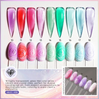 Missgel Gel UV Constructeur Haute Qualité Sans HEMA OEM ODM 30g 1kg Sans TPO Gel Dur Auto-Nivelant pour Extension d'Ongles
