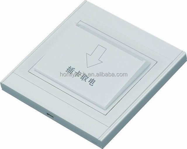 Hotel Key Card Switch Magnetic Inserting Electric Switch for Power Card Switch Hotel
