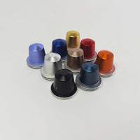 Capsules de café vides colorées de qualité alimentaire, feuille d'aluminium, Capsules de café Nespresso de 15ml