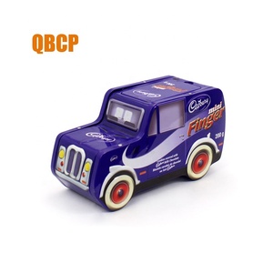 luxury truck shape candy packaging metal tin box