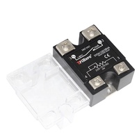 Contrôleur de commutation d'angle monophasé 100A SSR, régulateur de tension à semi-conducteurs, relais, potentiomètre de contrôle, module SSVR SCR-100VA