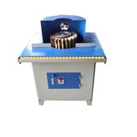 Machine à poncer et polir manuelle à tambour pour cadres latéraux de portes d'armoires en bois massif et MDF