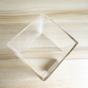 Tubo Cuadrado de Acrílico Transparente con Protección Anti-UV para la Industria de la Construcción, Tamaño Personalizado Disponible - Product Image 1