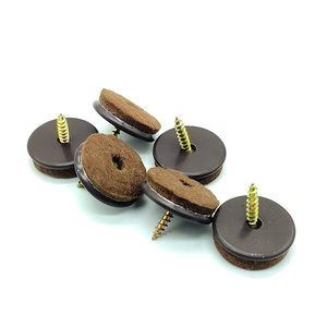 <span class=keywords><strong>Chaise</strong></span> glisse <span class=keywords><strong>à</strong></span> <span class=keywords><strong>visser</strong></span> les coussinets en feutre marron café table <span class=keywords><strong>à</strong></span> ongles armoire <span class=keywords><strong>de</strong></span> cuisine <span class=keywords><strong>chaise</strong></span> bureau pieds coulissants <span class=keywords><strong>chaise</strong></span> avec vis carreaux - Product Image 5