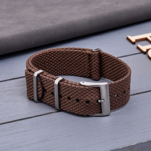 <span class=keywords><strong>Bracelet</strong></span> de <span class=keywords><strong>montre</strong></span> en nylon tressé doux brun de qualité supérieure JUELONG 20 mm 22 mm en <span class=keywords><strong>coton</strong></span> de chanvre et nylon - Product Image 4