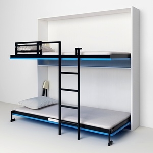 Suministro Directo <span class=keywords><strong>de</strong></span> Fábrica: Accesorios <span class=keywords><strong>de</strong></span> Hardware para Camas Plegables Invisibles Montadas en la <span class=keywords><strong>Pared</strong></span> para Espacios Pequeños, Panel para <span class=keywords><strong>Literas</strong></span> Superiores e Inferiores - Product Image 3