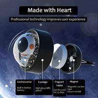 Diffuseur de parfum pour voiture Astronaute Océan, Clip de ventilation, Ornement automobile, Lampe désodorisante Ours Capsule spatiale