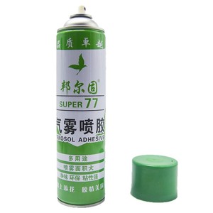 Adhesivo en aerosol Bangergu Super 77, pegamento multiusos para publicidad, bordados, folletos para exteriores, aplicación en paredes. - Product Image 3
