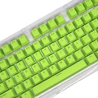 Clavier mécanique compatible avec les dispositions ANSI/ISO, touches françaises/espagnoles/japonaises, etc., avec injection double couleur en plastique ABS