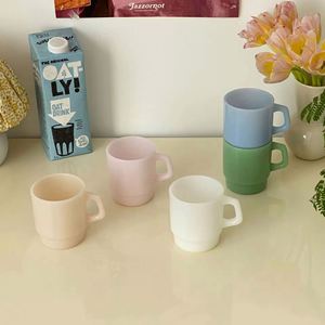 Taza de café de borosilicato de alta calidad con logotipo personalizado, taza de jade con asa, regalo corporativo para actividades empresariales - Product Image 2