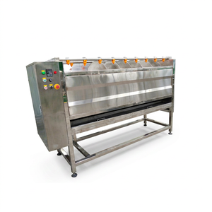 Cepillo comercial para leguminosas, zanahoria, rodillo, equipo de lavado, tipo cepillo, rodillo, lavadora, máquina, frutas y leguminosas - Product Image 1