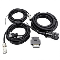 Kit de câblage pour servomoteur DC en gros, avec connecteur aviation circulaire, câble d'alimentation et d'encodeur pour servomoteur, longueur et configuration des broches personnalisables