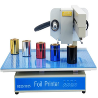 3025 imprimante numérique à feuille à chaud estampage feuille d'or Machine pour PVC PU cuir feuille Machine d'impression pour la couverture de livre