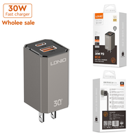 Chargeur mural rapide portable LDNIO OEM ODM pour téléphone portable Micro Type C USB, chargeurs pour téléphone portable, chargeur original