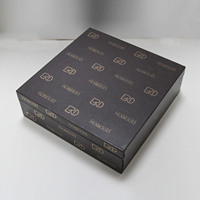 ROGOOD-Boîte d'emballage cadeau de parfum en bois MDF PU cuir style arabe, RGD-P1065