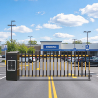 Système de barrière de stationnement intelligente personnalisé avec reconnaissance de plaque d'immatriculation, machine tout-en-un pour parking d'entreprise