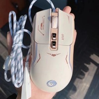 Ratón para Juegos Recargable con Cable, 7 Botones, Retroiluminación RGB, USB, Macro Programable, para PC, Portátil y Escritorio