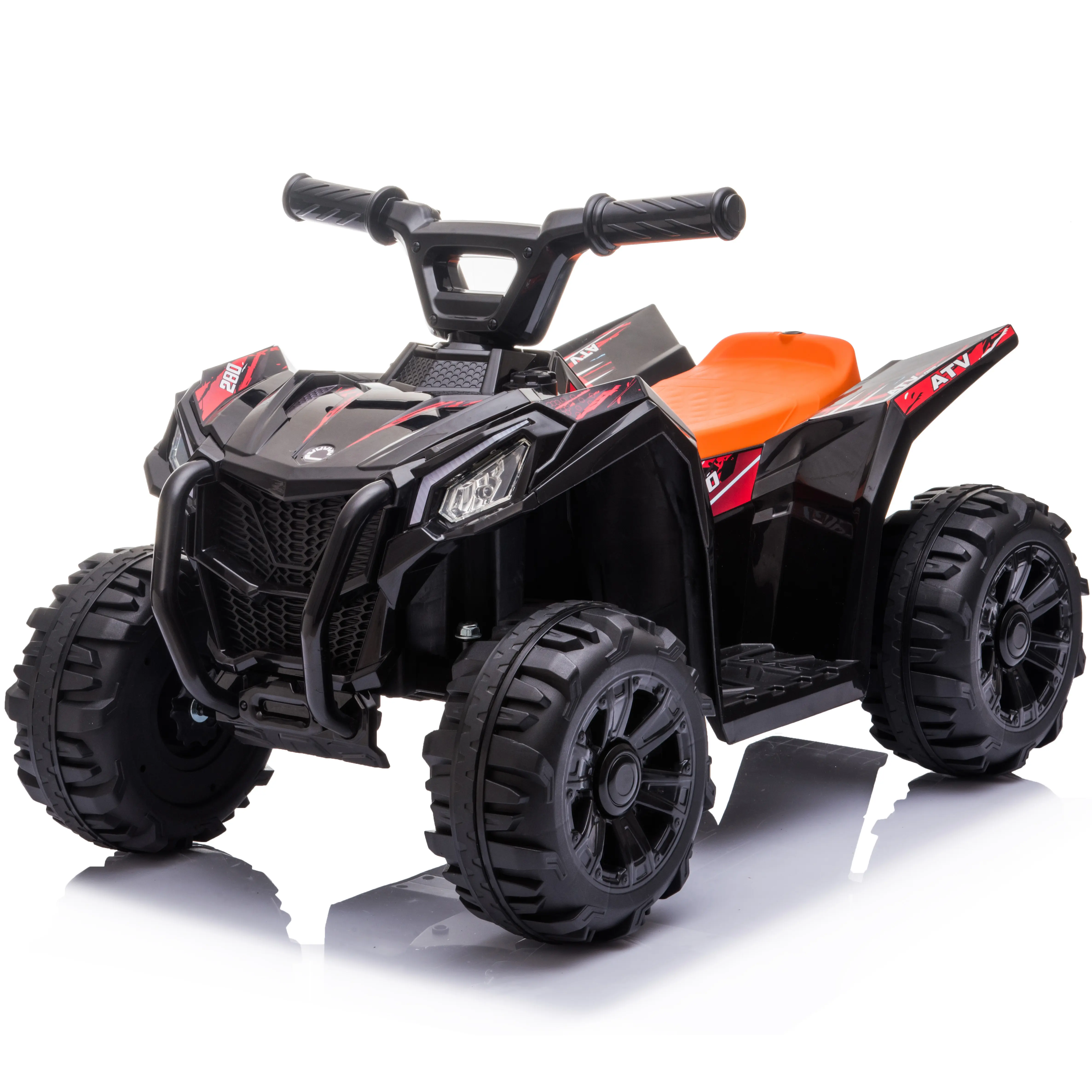 Venta al por mayor Quad Bike ATV eléctrico recargable paseo en coches para niños