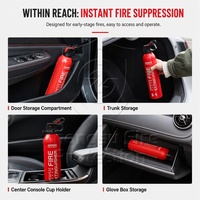 Extincteur à mousse à base d'eau ZHONGSU pour véhicules, 600 ml, 620 ml, outil de sécurité portable pour la lutte contre les incendies dans les voitures, pour les situations d'urgence