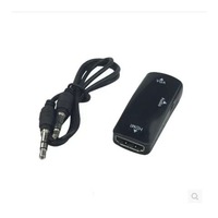 Adaptador HDMI a VGA Macho a Macho para HDTV, Computadora, Reproductor de DVD, Monitor
