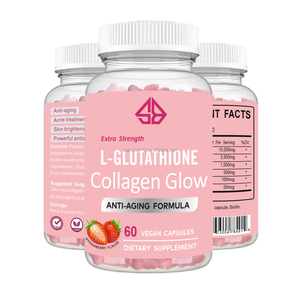 Gummies éclaircissantes OEM au L-Glutathion et Collagène Peptide pour l'éclat de la peau, soin anti-pigmentation et élimination des taches brunes, extraits végétaux, 60 unités - Product Image 4